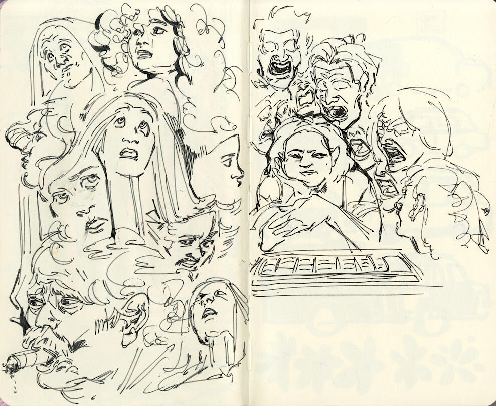 Amalgamation of faces