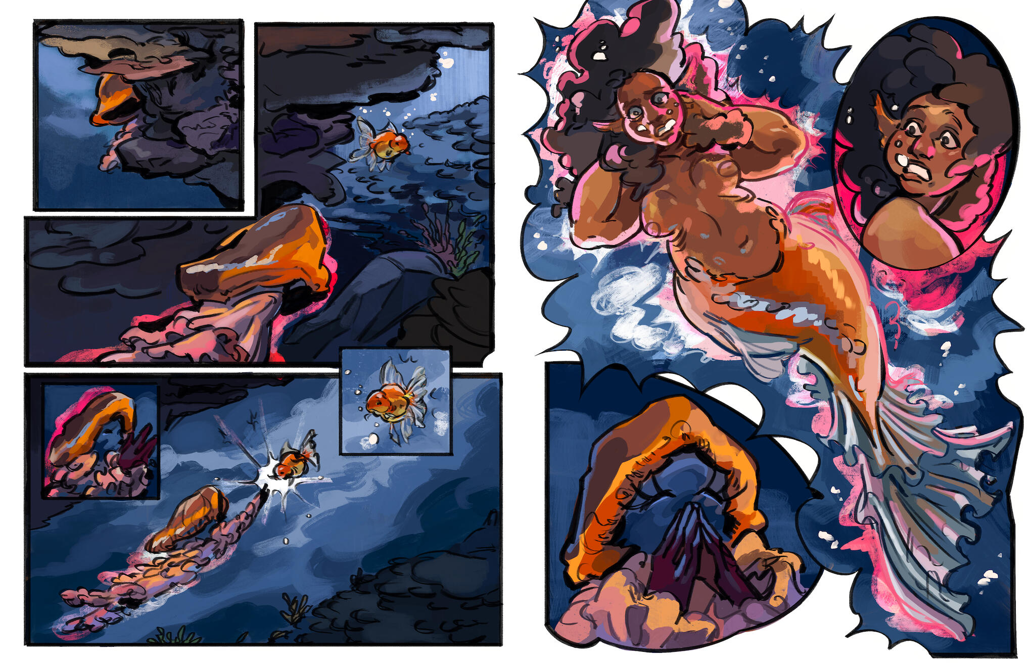 A Sorceress' Desire Pg 1 + 2 (2025)